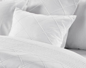 Lamere White Quilt Cover Set